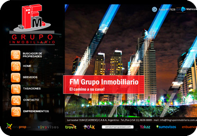 Sitio Web Mobile FM