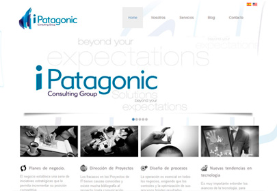 Diseño Web Empresarial Ipatagonic