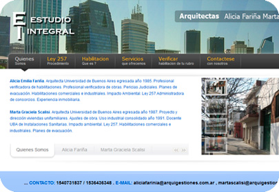 Diseño Web Profesional Alicia Farinia