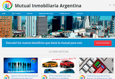 Desarrollo Web Mutual Inmobiliaria Argentina